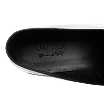 Gucci Lambskin Mens Brixton Horsebit Loafers 5.5 Black 7 of 9