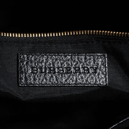 Burberry Signature Grain Leather Small Tote Black 6 of 8