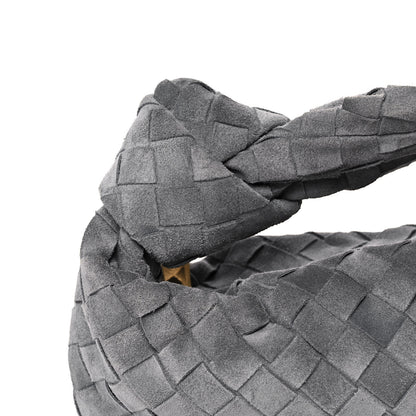 Bottega Veneta Suede Intrecciato Mini Jodie Thunder 9 of 12