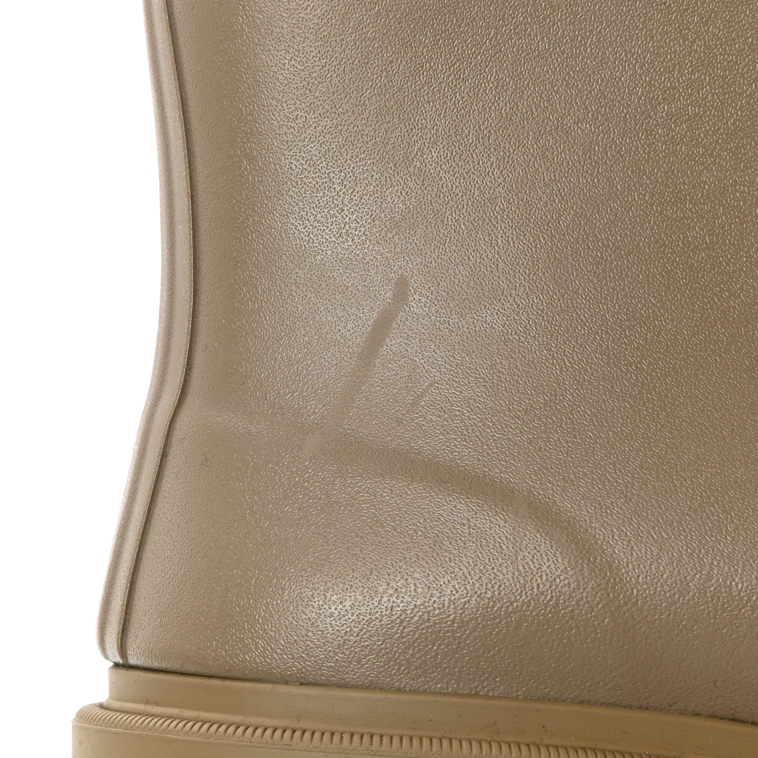 Chanel Caoutchouk CC High Boots 42 Dark Beige 10 of 11