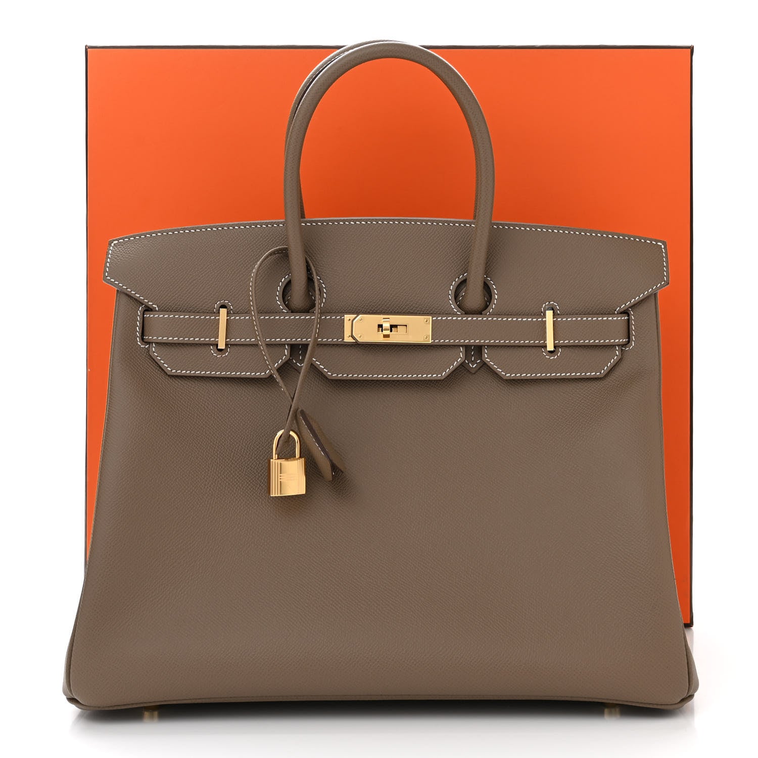 Hermes Epsom Birkin 35 Etoupe 11 of 11