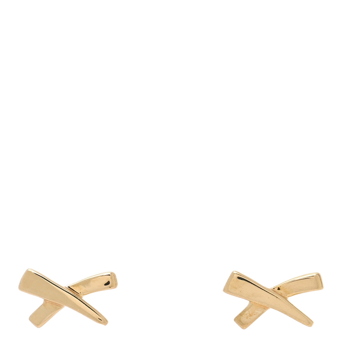 18K Yellow Gold Paloma's Graffiti X Earrings