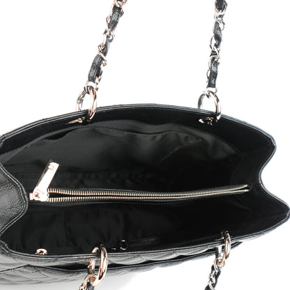 Chanel Caviar Quilted Grand Shopping Tote GST Black 5 of 7