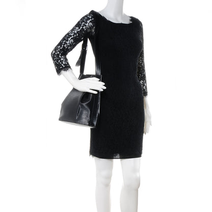 Louis Vuitton Epi Sac D'Epaule Black 2 of 6
