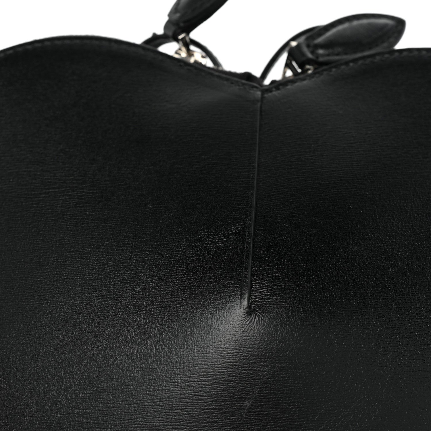 Alaia Calfskin Le Coeur Bag Black 9 of 11