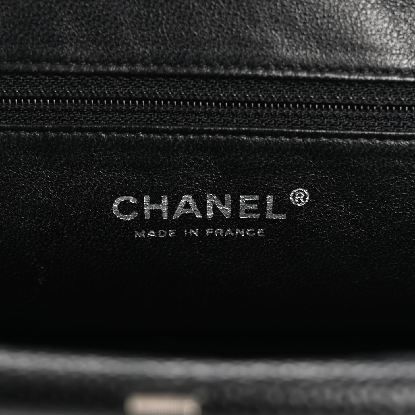 Caviar Quilted Timeless Clutch Black
