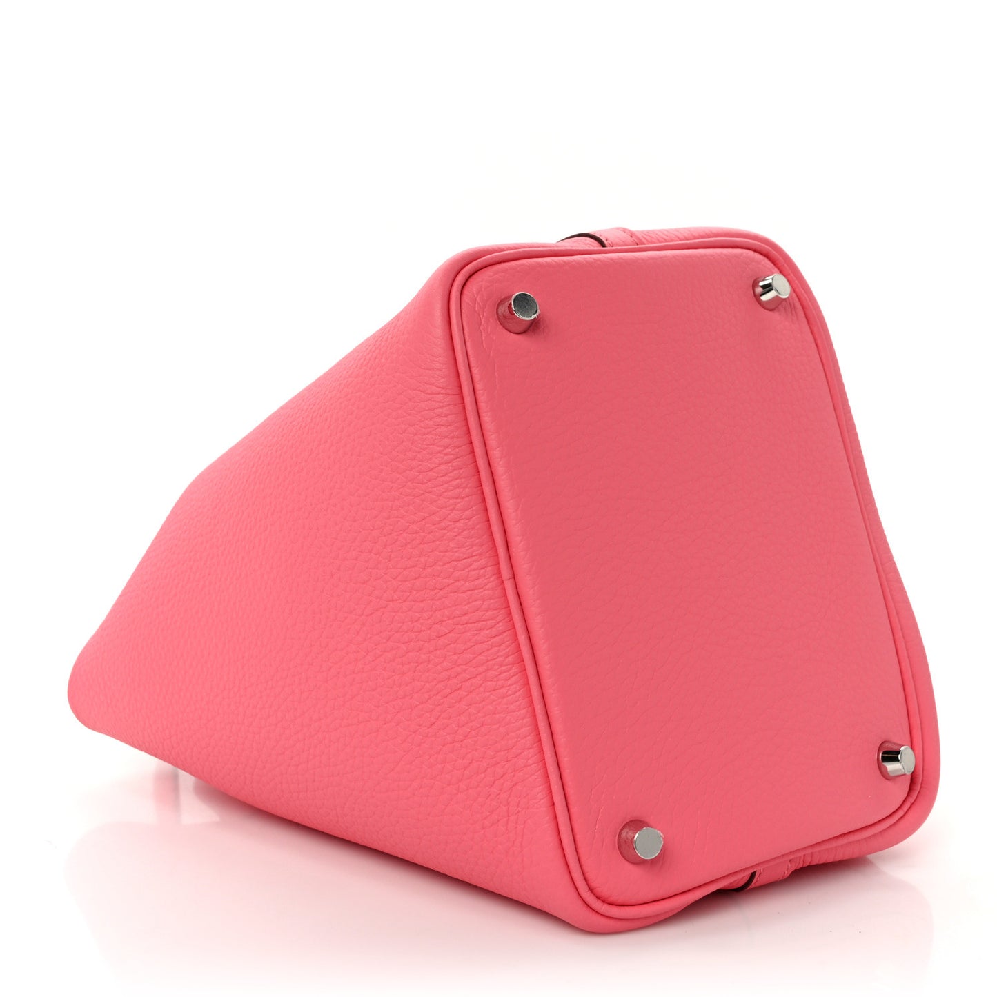 Taurillon Clemence Picotin Lock 18 PM Bubblegum Pink