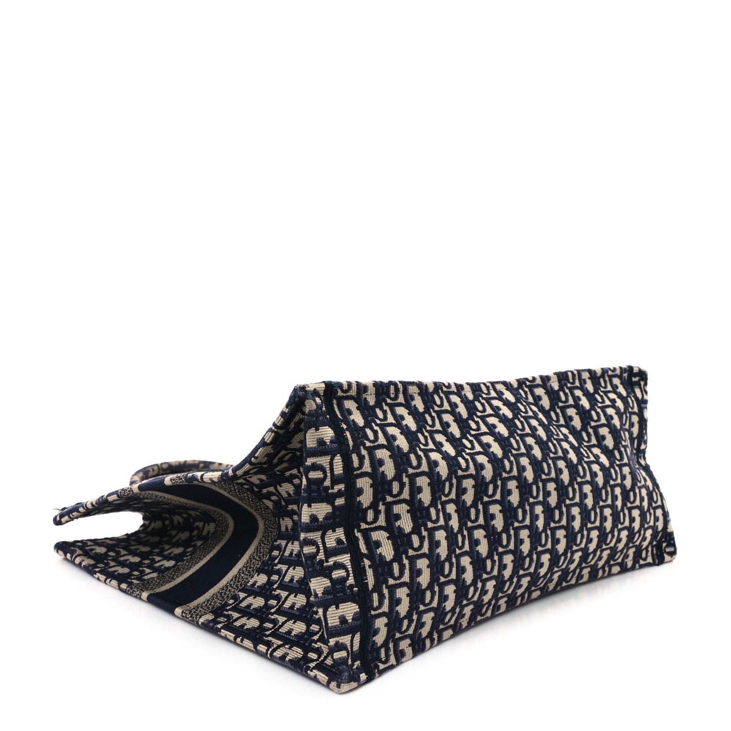 Oblique Large Book Tote Blue Multicolor