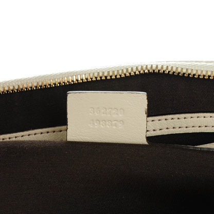 Gucci Guccissima Medium Joy Boston Off White 7 of 7