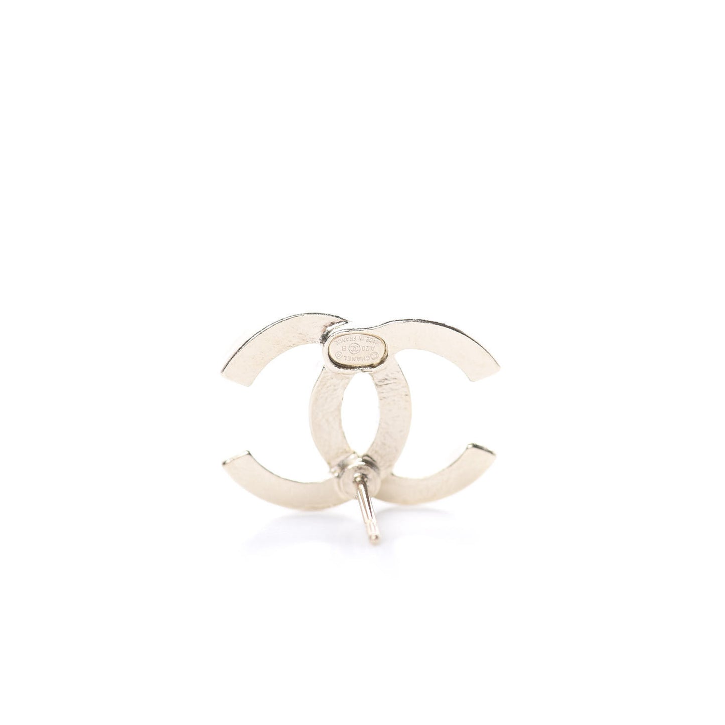 Crystal CC Earrings Gold