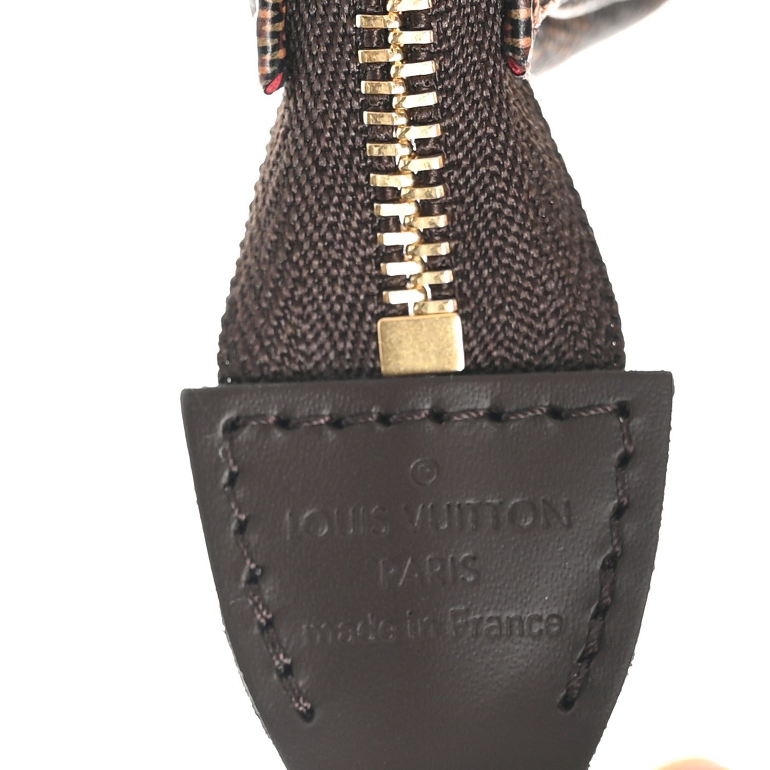 Louis Vuitton Damier Ebene Mini Pochette Accessories 6 of 8