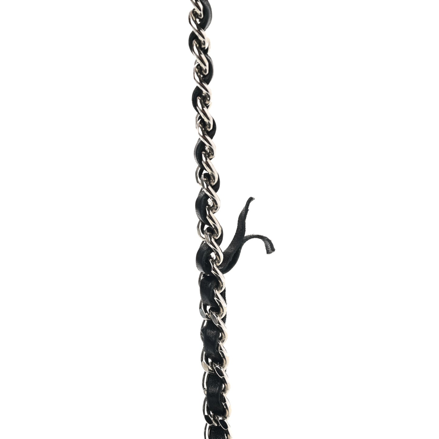 Lambskin Studded CC Wallet On Chain WOC Black