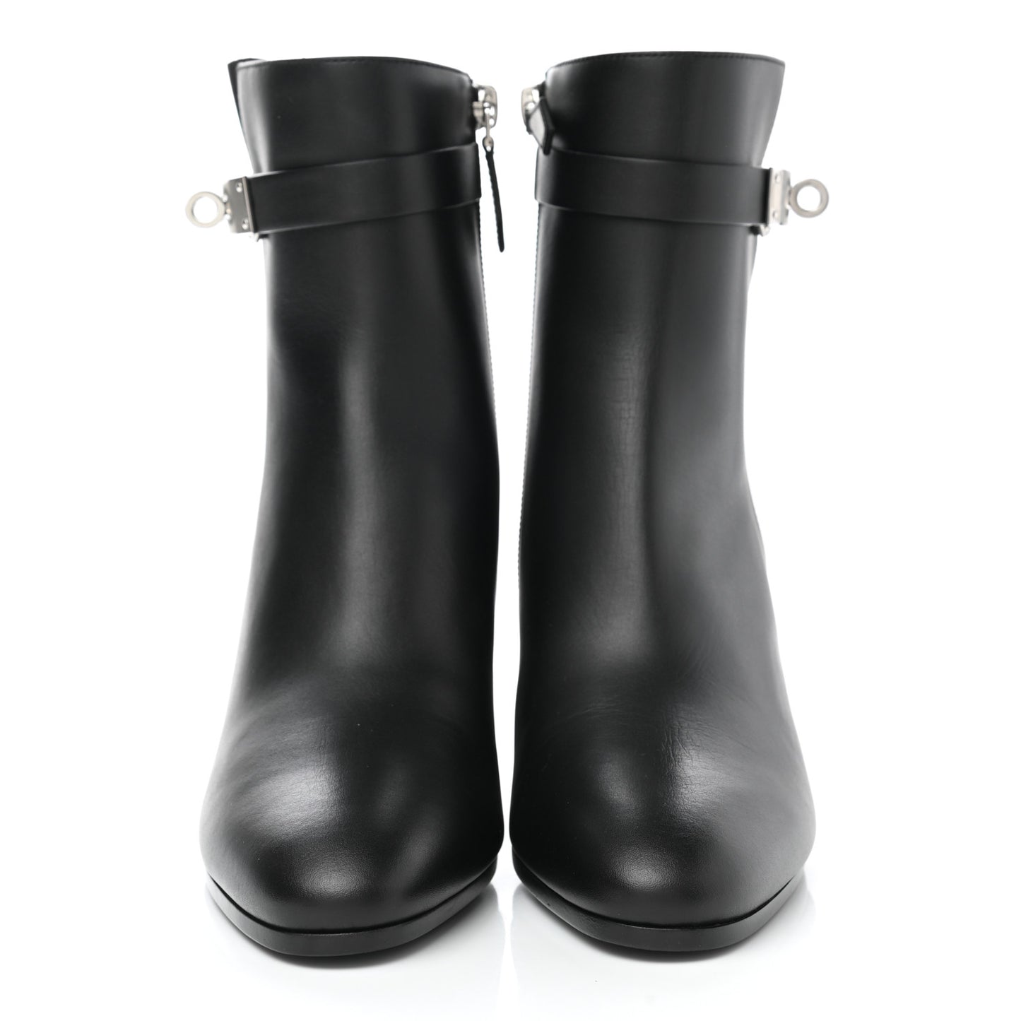 Calfskin Saint Germain Ankle Boots 35 Black