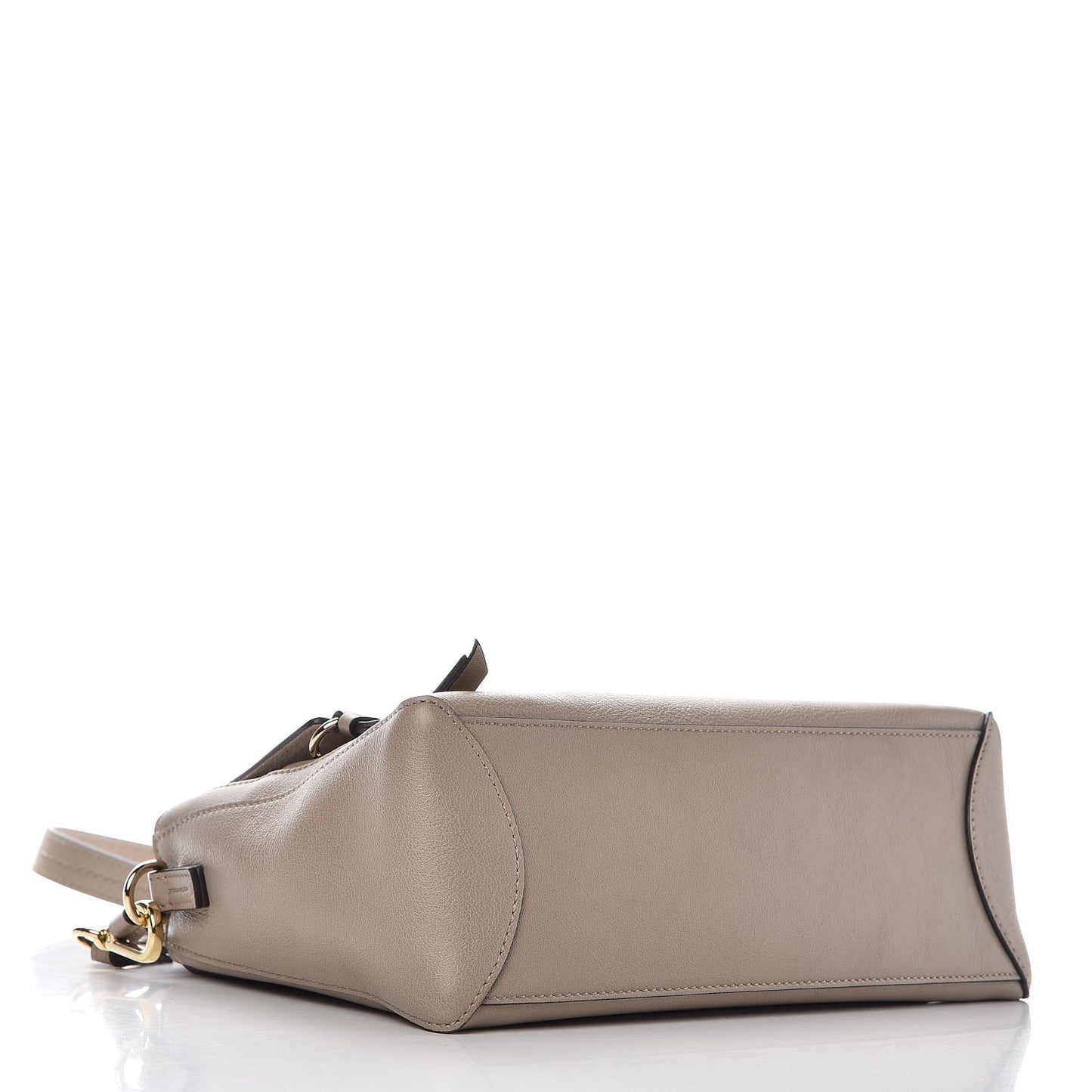 Calfskin Small Faye Day Shoulder Bag Motty Grey