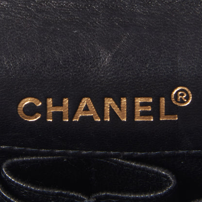 Chanel Lambskin East West Chocolate Bar Flap Black 10 of 10