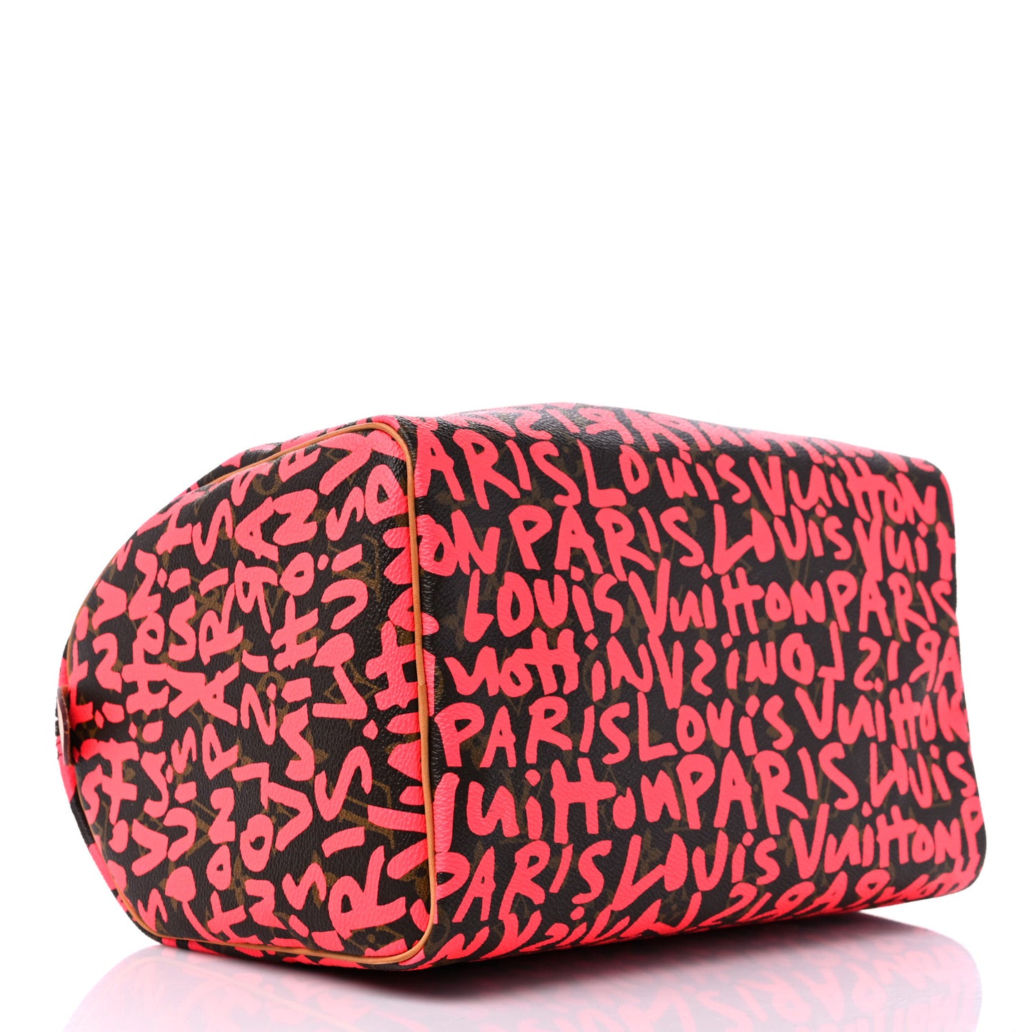 Monogram Graffiti Speedy 30 Fuchsia