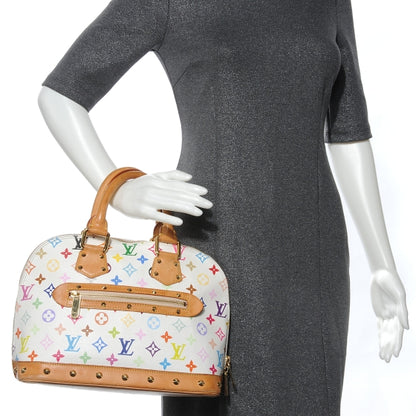 Louis Vuitton Monogram Multicolor Alma White 2 of 8