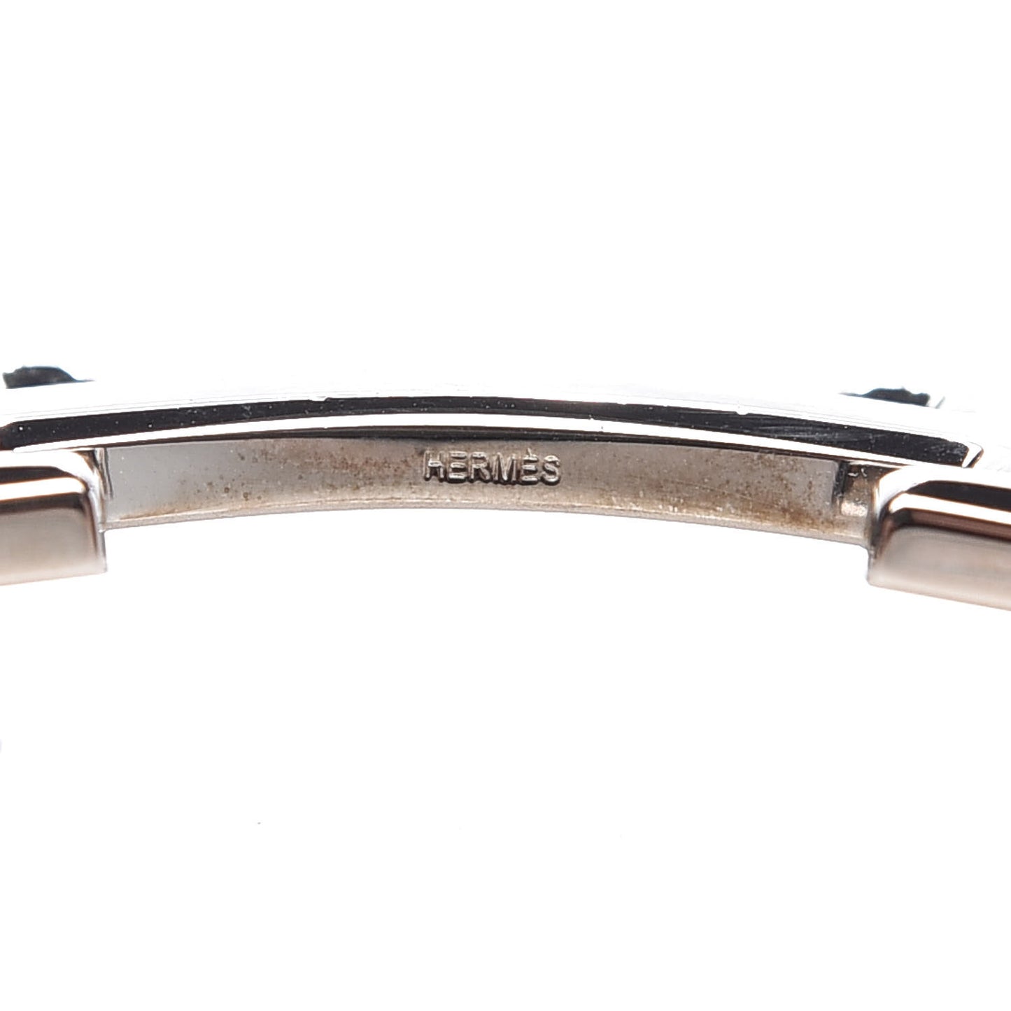 Brushed Palladium 32mm H Belt Buckle