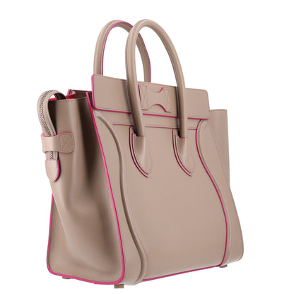 Celine Palmelato Calfskin Mini Luggage Beige 3 of 10