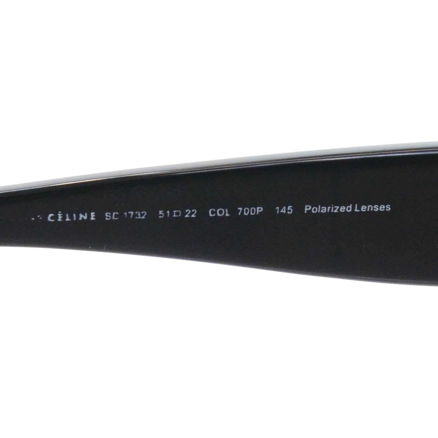 Celine Polarized Sunglasses SC 1732 Black 5 of 5