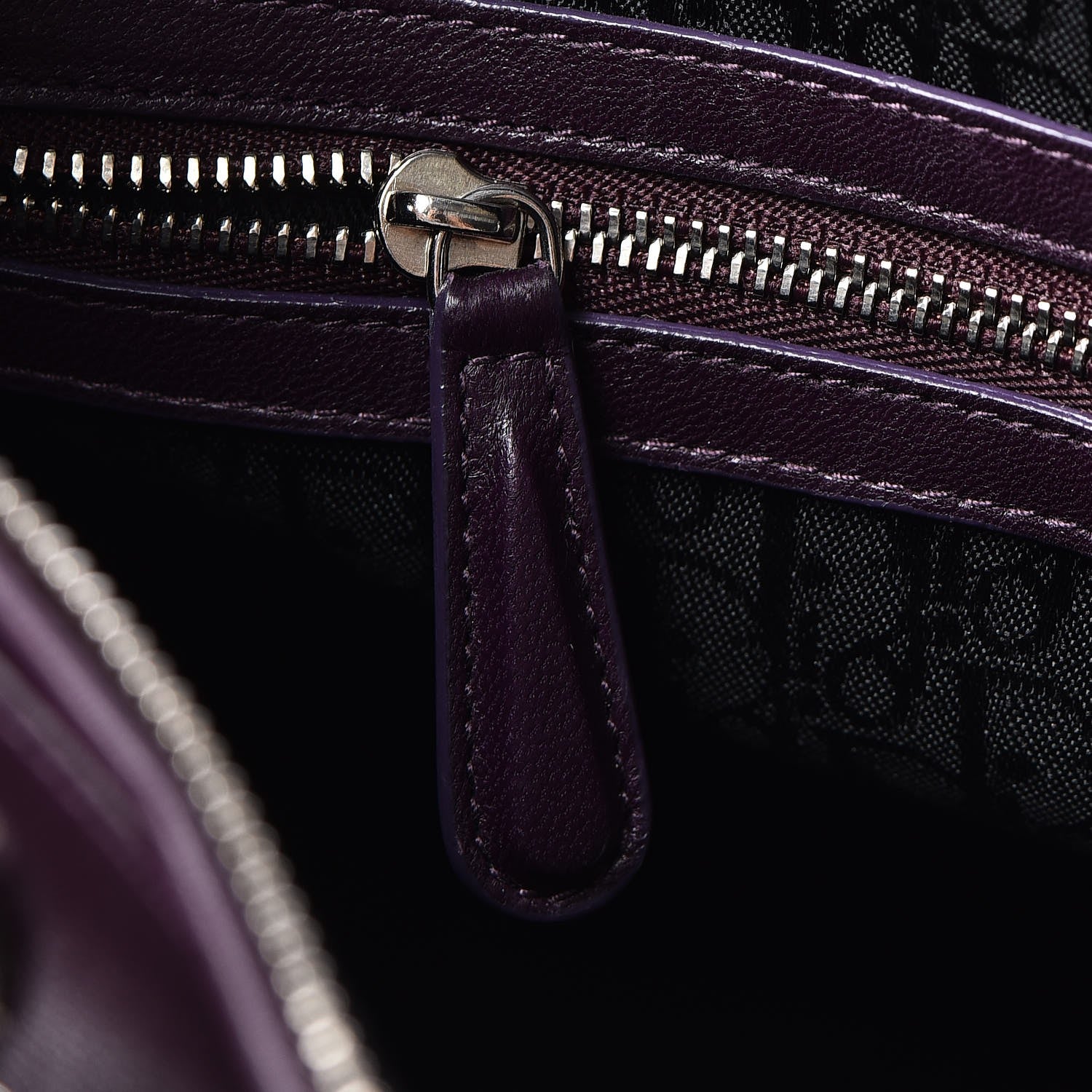 Christian Dior Lambskin Cannage Large Lady Dior Purple 26 of 34