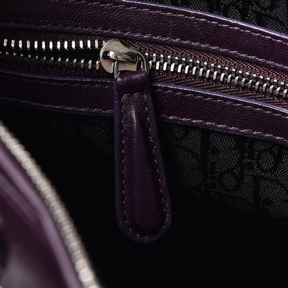 Christian Dior Lambskin Cannage Large Lady Dior Purple 26 of 34