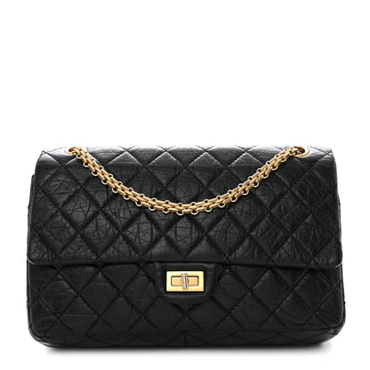 Chanel Aged Calfskin Quilted 2.55 Reissue 226 Flap Black 1 of 10