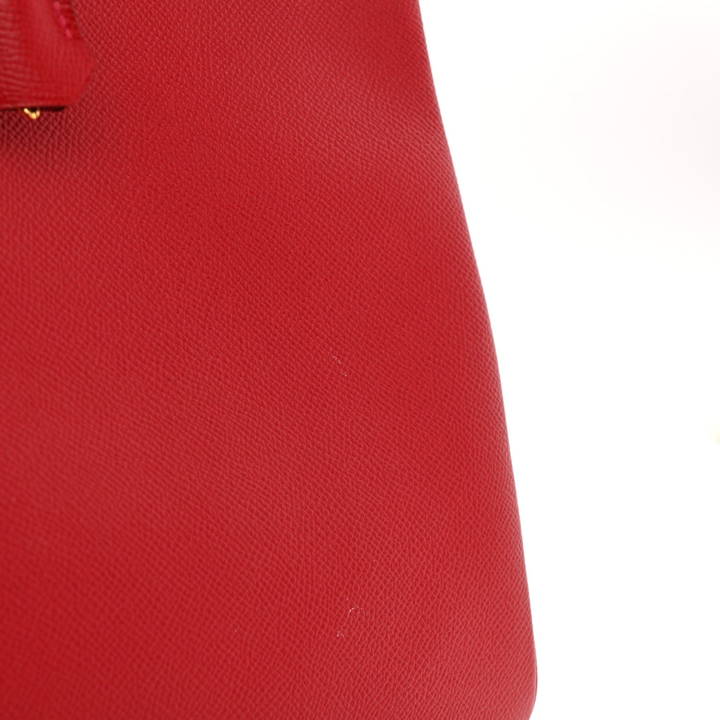 Epsom Birkin 35 Rouge Casaque