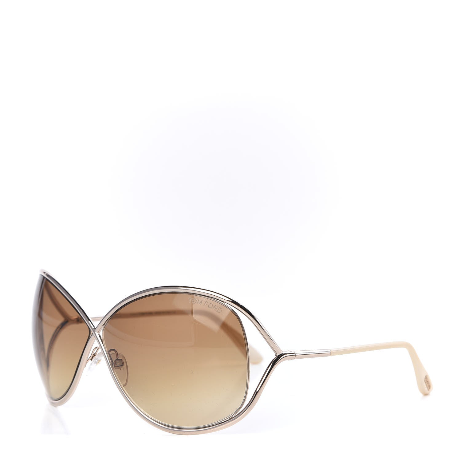 Tom Ford Miranda Crossover Sunglasses TF130 Gold 1 of 8