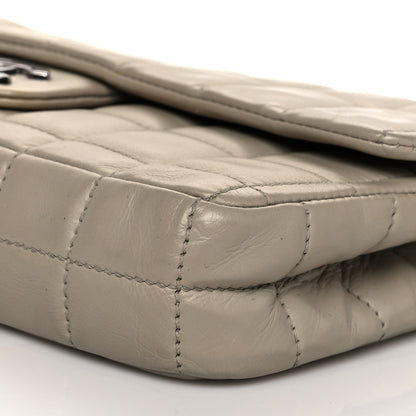 Chanel Lambskin East West Chocolate Bar Chain Flap Grey 6 of 16