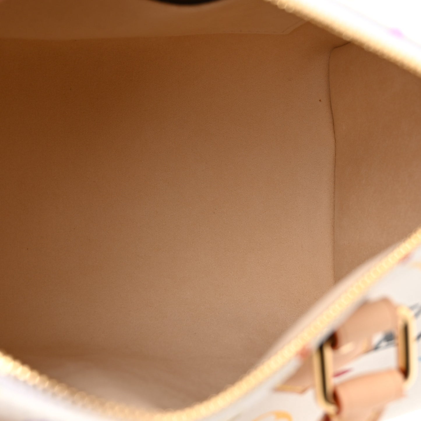 LV X TM Monogram Multicolor Speedy Bandouliere 25 White