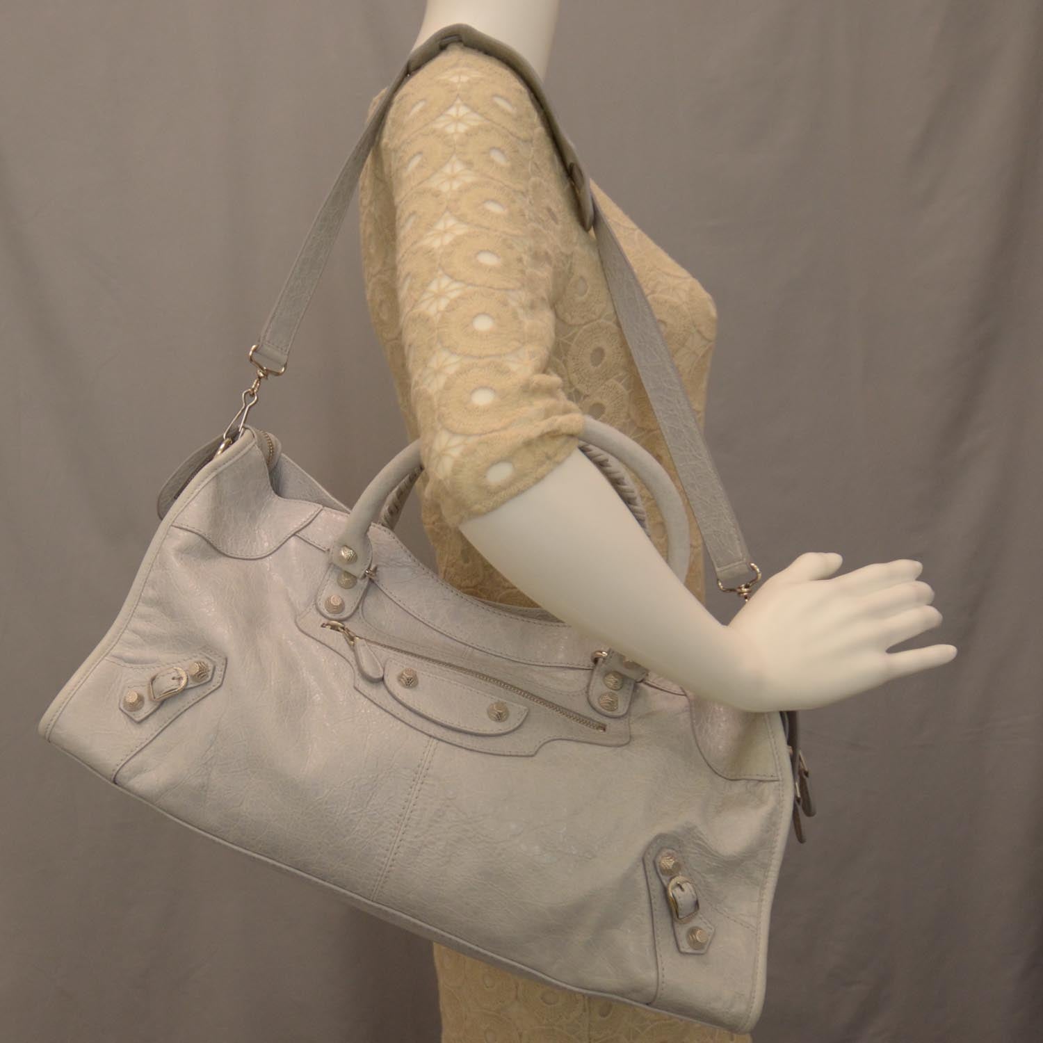 Balenciaga Agneau Giant 12 Part Time Gris Ciment 2 of 9