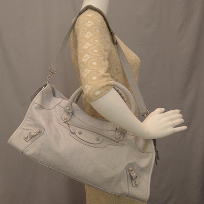 Balenciaga Agneau Giant 12 Part Time Gris Ciment 2 of 9