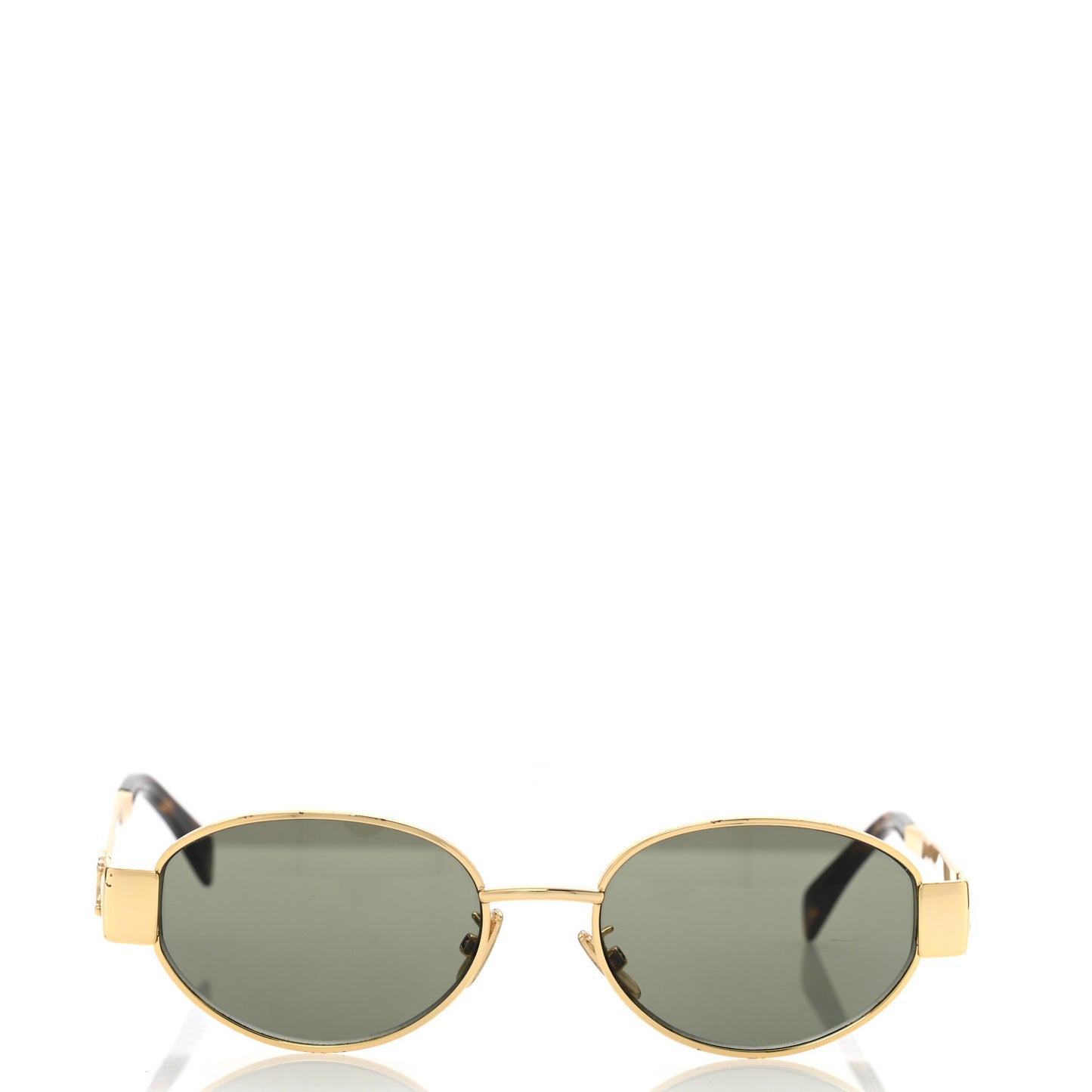 Metal Triomphe 01 Sunglasses CL40235U Gold Green