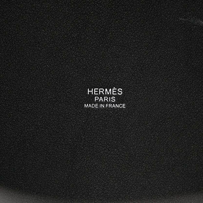 Hermes Toile Goeland Swift Cargo Picotin Lock 18 Bleu Marine Black 6 of 11