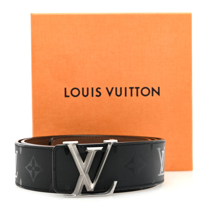Louis Vuitton Monogram Illusion 40mm LV Initiales Reversible Belt 90 36 Black 8 of 8
