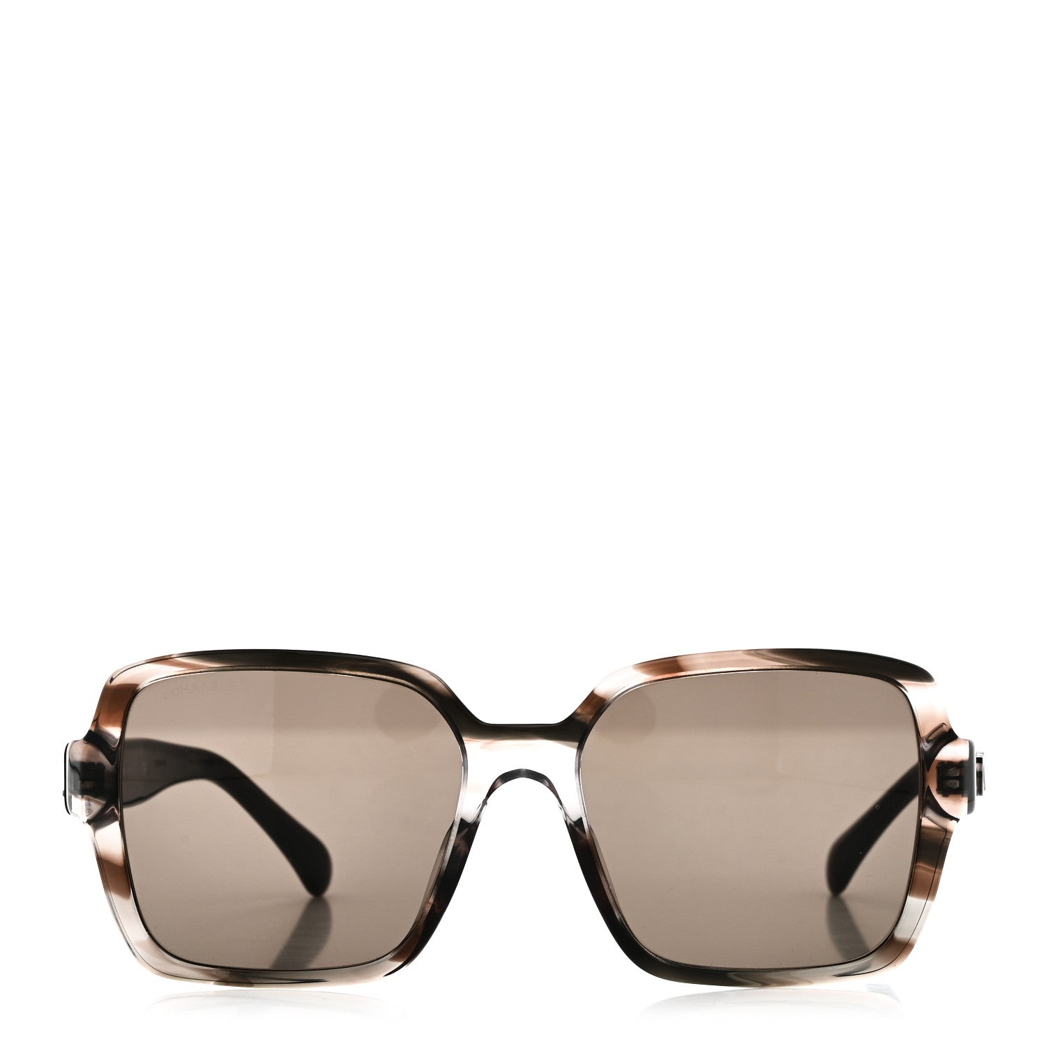 Chanel Acetate Square Sunglasses 5408-A Brown 2 of 8