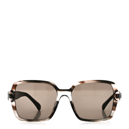 Chanel Acetate Square Sunglasses 5408-A Brown 2 of 8