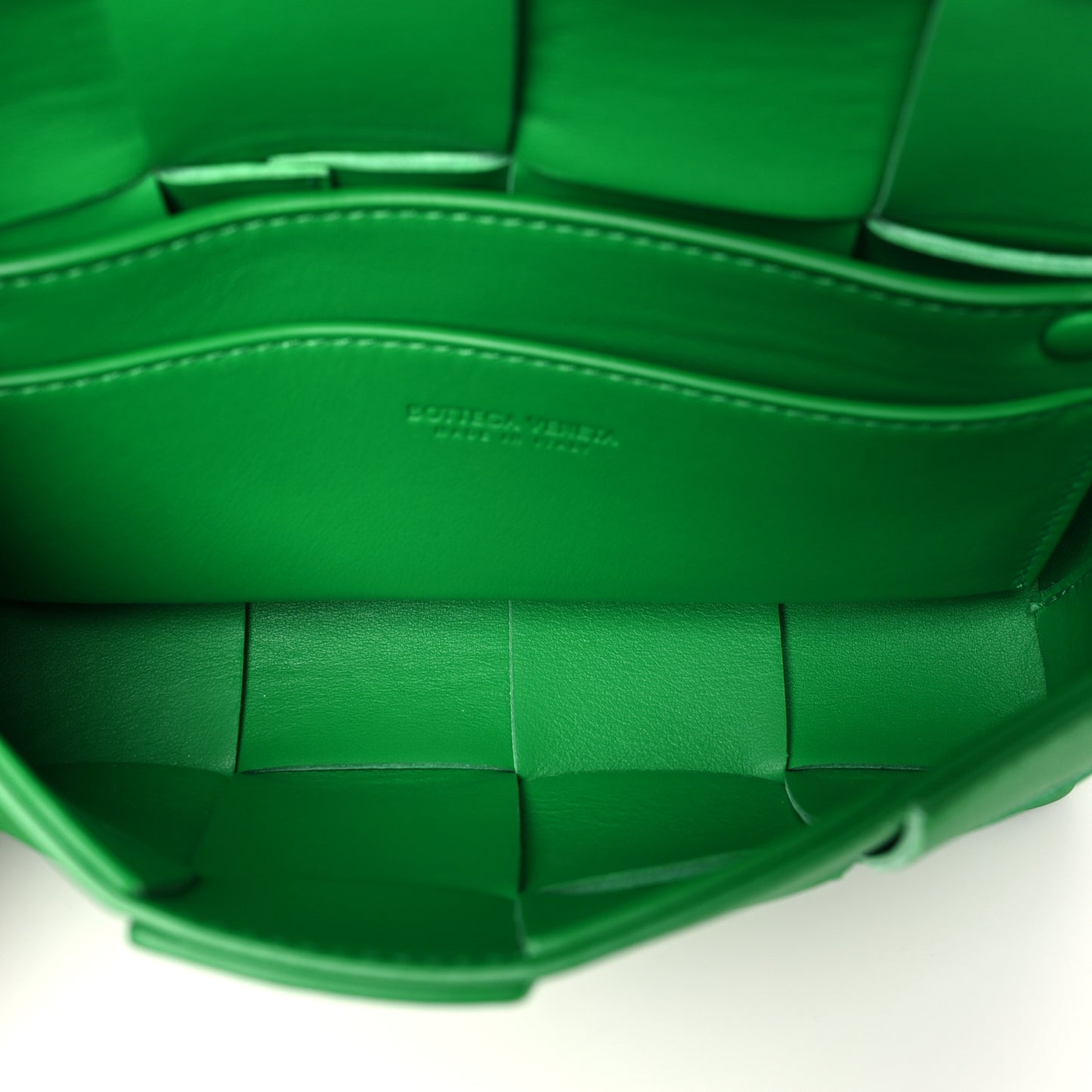 Nappa Maxi Intreccio Mini Belt Cassette Bag Parakeet