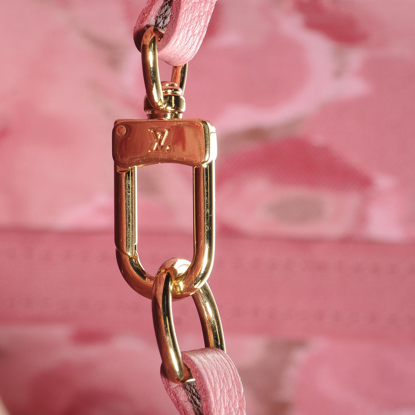 Monogram Articles de Voyage Ikat Neverfull MM Rose Velours
