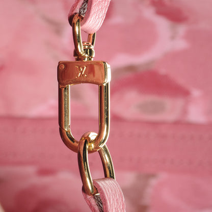 Louis Vuitton Monogram Articles de Voyage Ikat Neverfull MM Rose Velours 8 of 8
