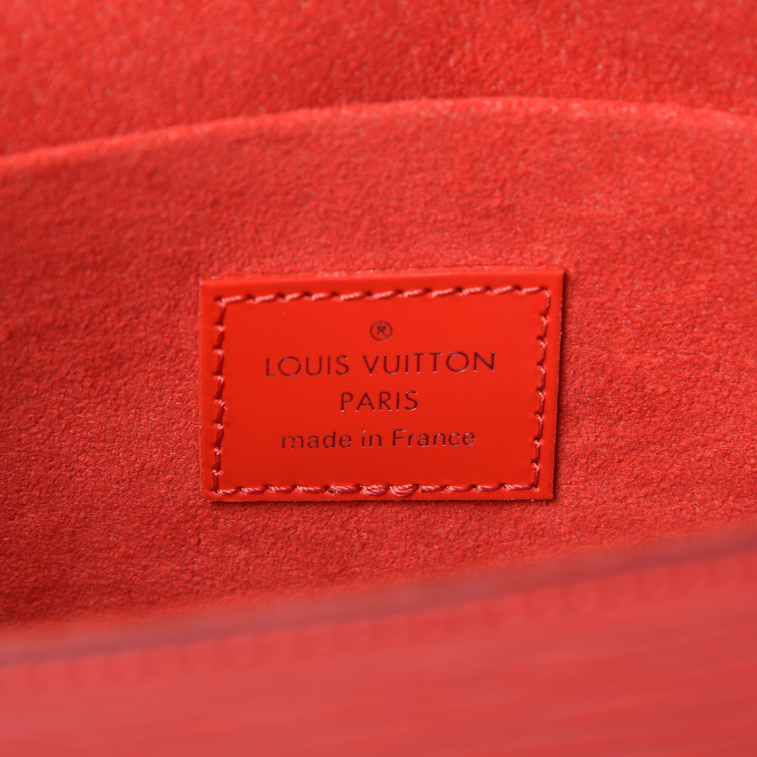 Louis Vuitton Epi Pochette Felicie Coquelicot 7 of 11