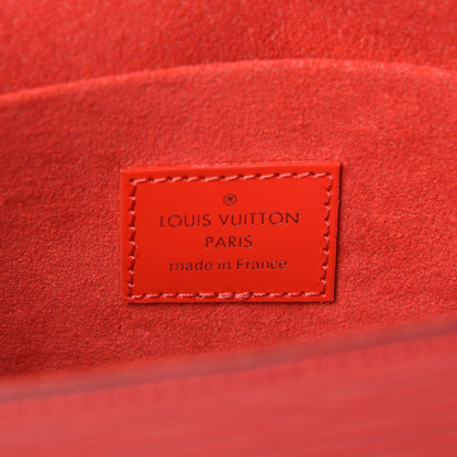 Louis Vuitton Epi Pochette Felicie Coquelicot 7 of 11