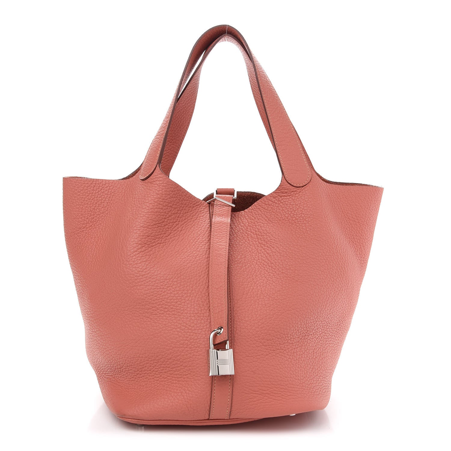 Hermes Taurillon Clemence Picotin 26 GM Rose The 1 of 11