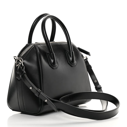 Givenchy Shiny Lord Calfskin Mini Antigona Black 3 of 12