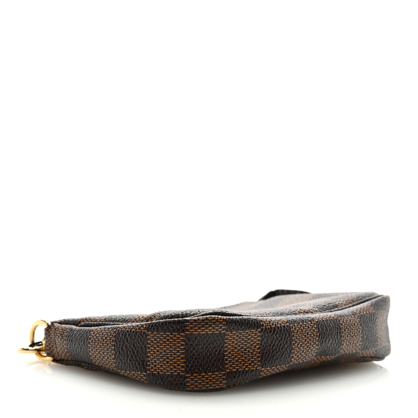 Damier Ebene Complice Trunks and Bags Mini Pochette Accessories Red
