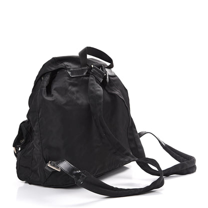 Prada Nylon Vela Medium Backpack Black 2 of 13
