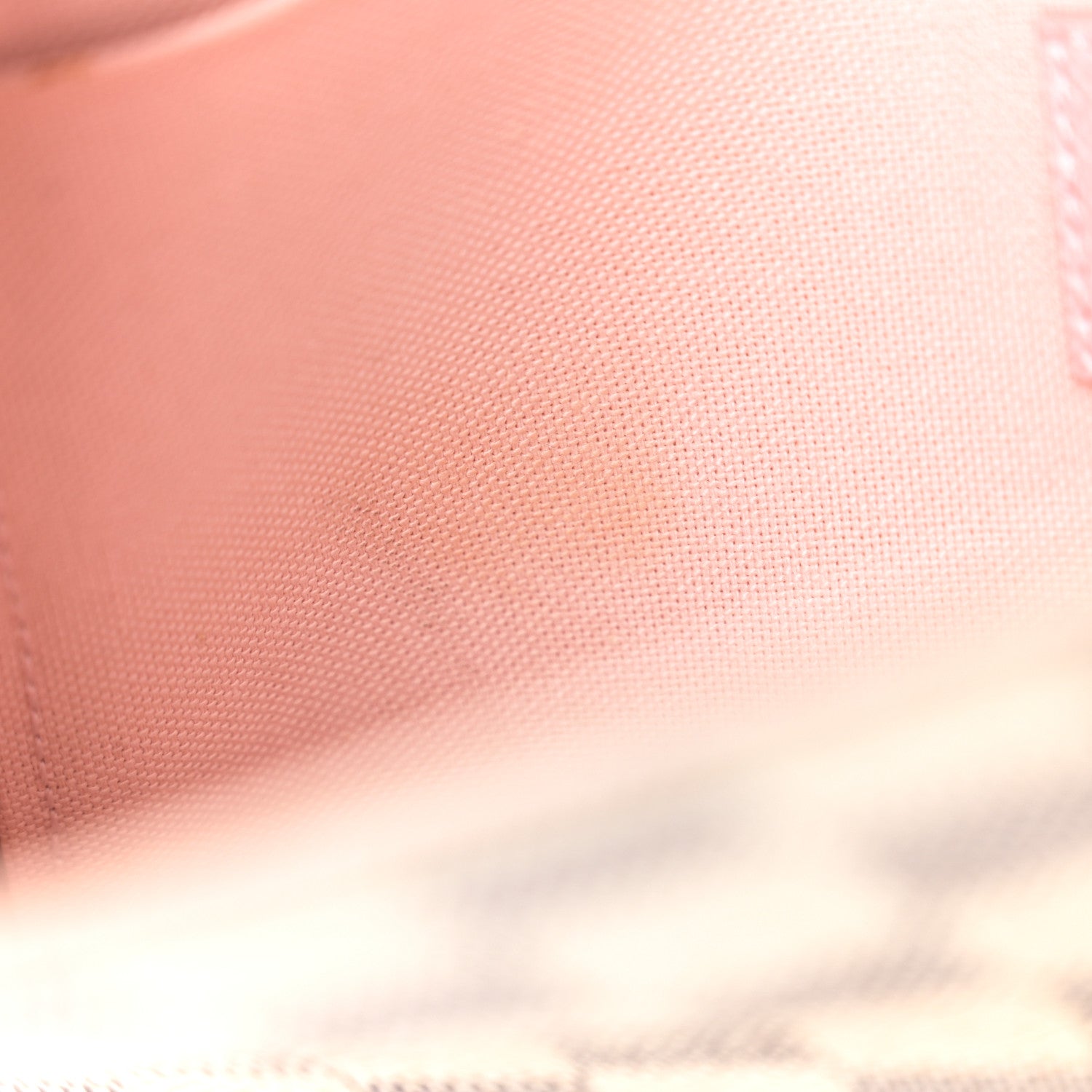 Louis Vuitton Damier Azur Pochette Felicie Chain Wallet Rose Ballerine 12 of 18