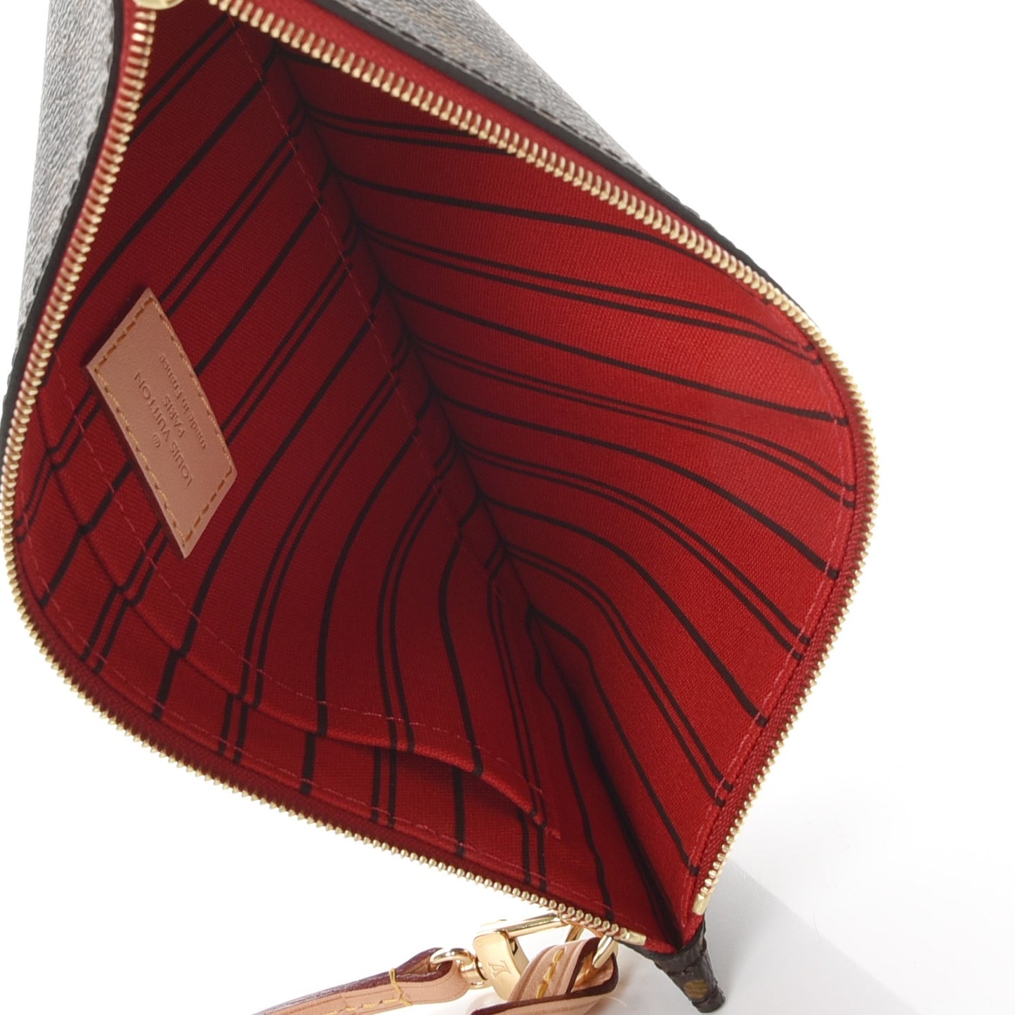 Monogram Neverfull MM GM Pochette Cherry