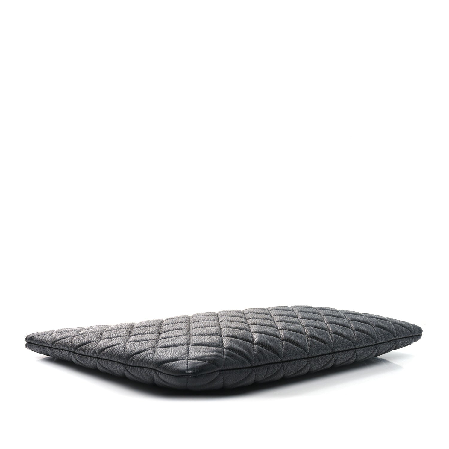 Chanel Caviar Quilted Large Cosmetic Case Black 4 of 7